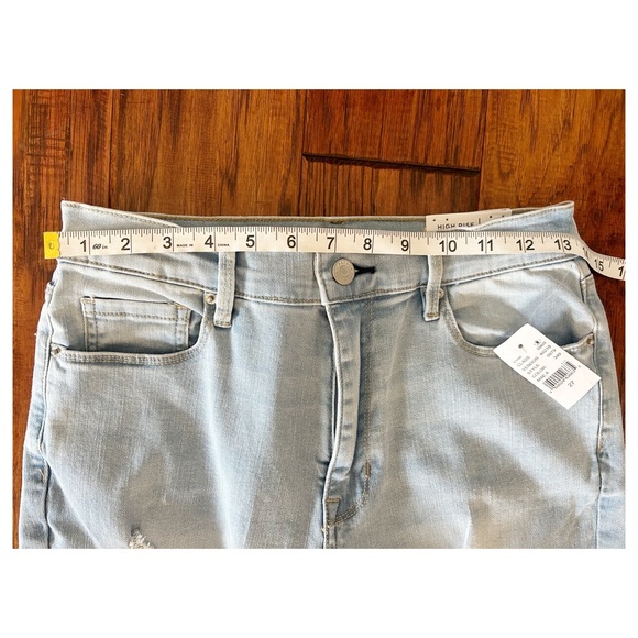 NWT PACSUN (27) High Rise Jeggings Distressed Light Wash - Picture 9 of 11